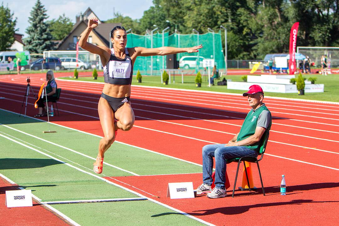 Lengvoji atletika. Lietuvos čempionatas. 2 diena