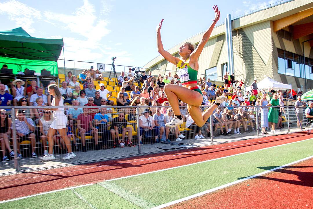 Lengvoji atletika. Lietuvos čempionatas. 2 diena