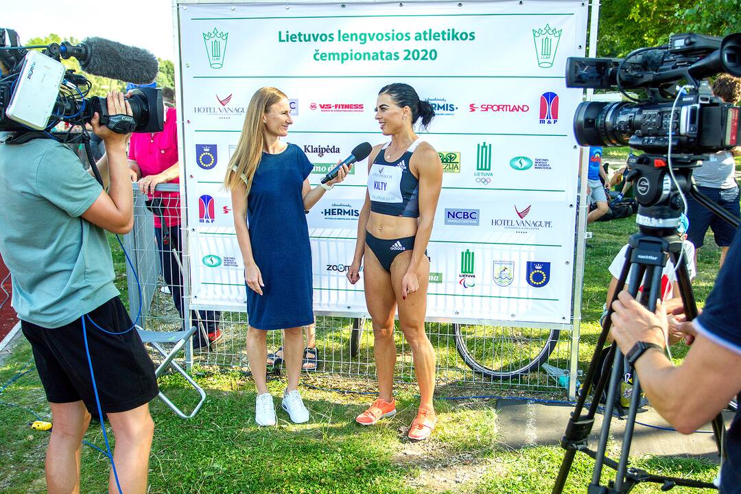 Lengvoji atletika. Lietuvos čempionatas. 2 diena