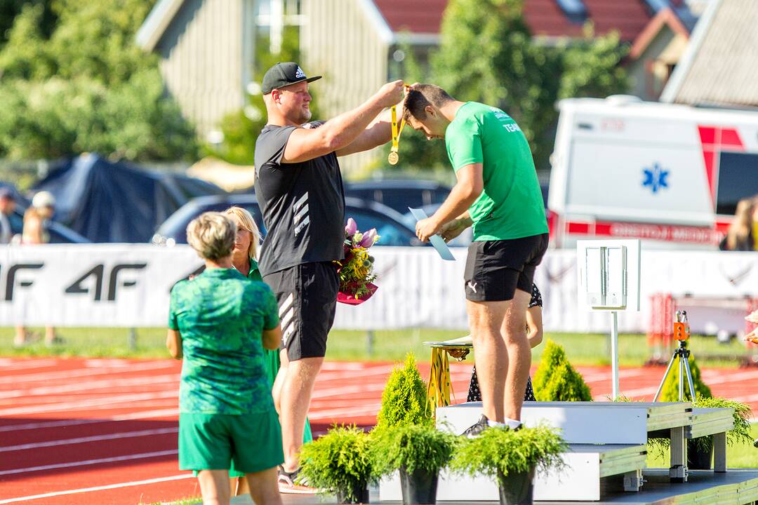 Lengvoji atletika. Lietuvos čempionatas. 2 diena