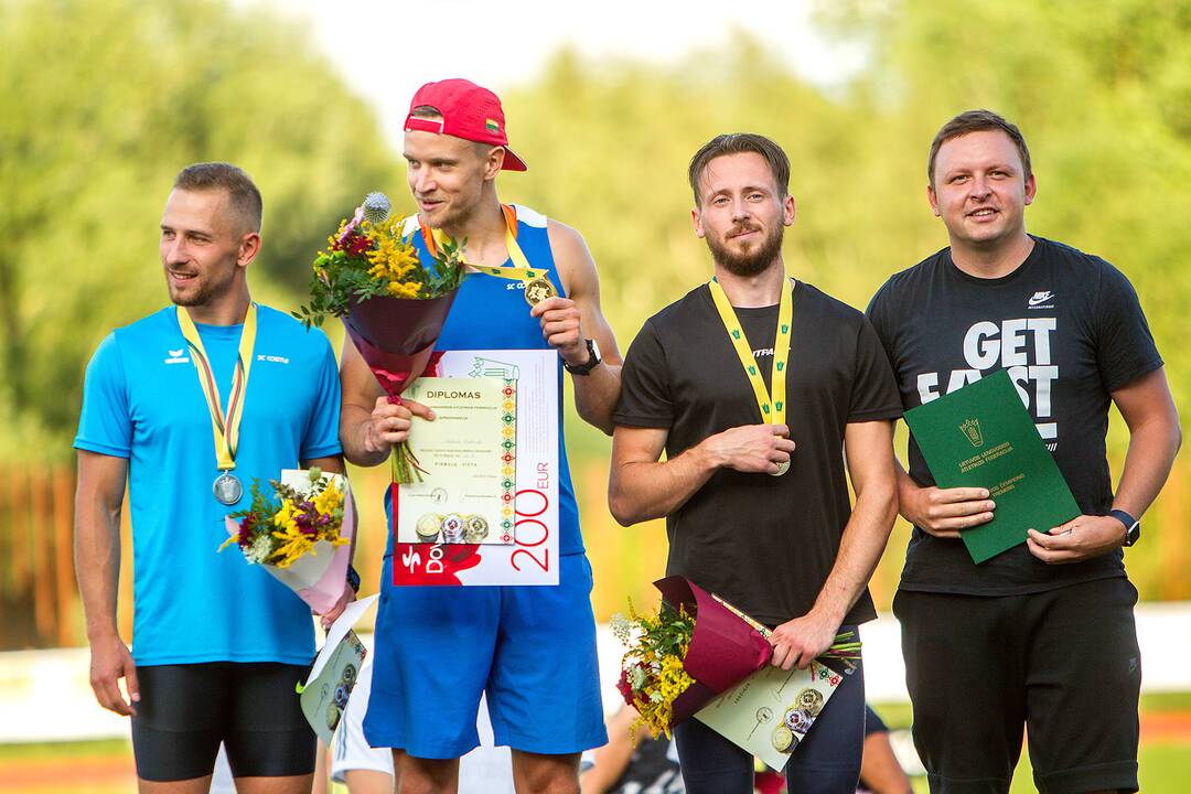 Lengvoji atletika. Lietuvos čempionatas. 2 diena