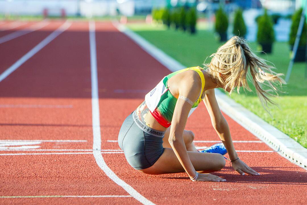 Lengvoji atletika. Lietuvos čempionatas. 2 diena
