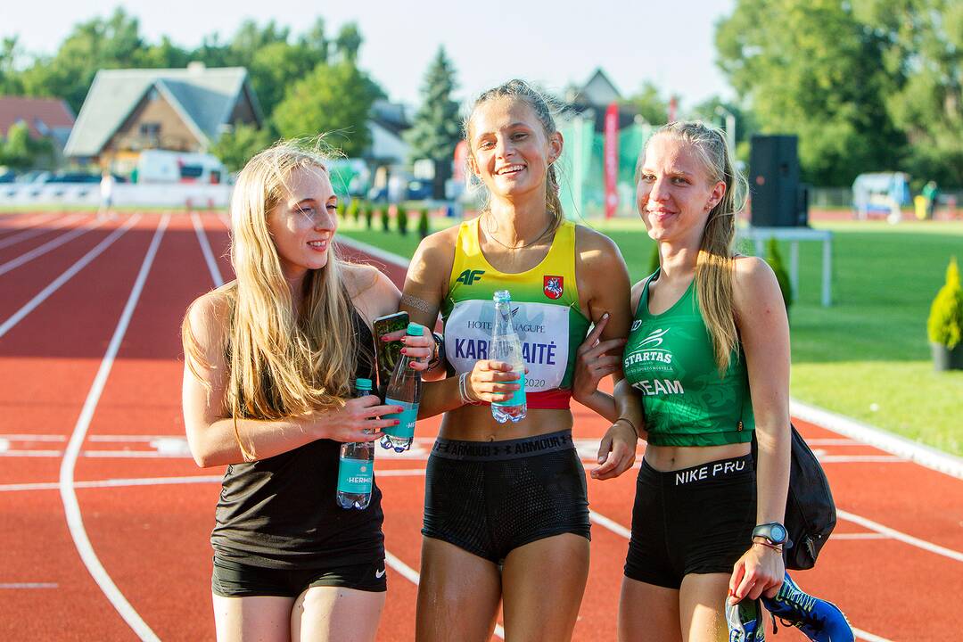 Lengvoji atletika. Lietuvos čempionatas. 2 diena