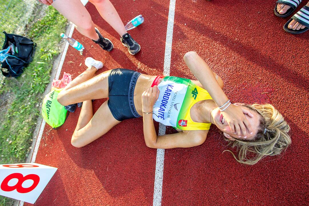 Lengvoji atletika. Lietuvos čempionatas. 2 diena