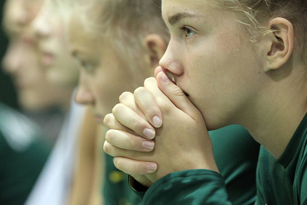 Lietuva – Latvija 41:56. Merginų U16 EČ