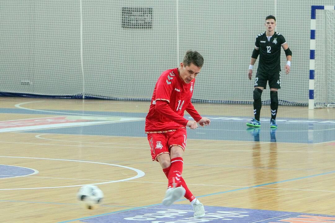 Futsalas: Lietuva – Vengrija 1:4