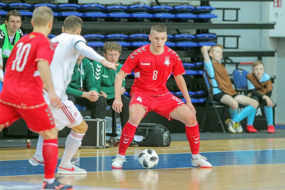 Futsalas: Lietuva – Vengrija 1:4