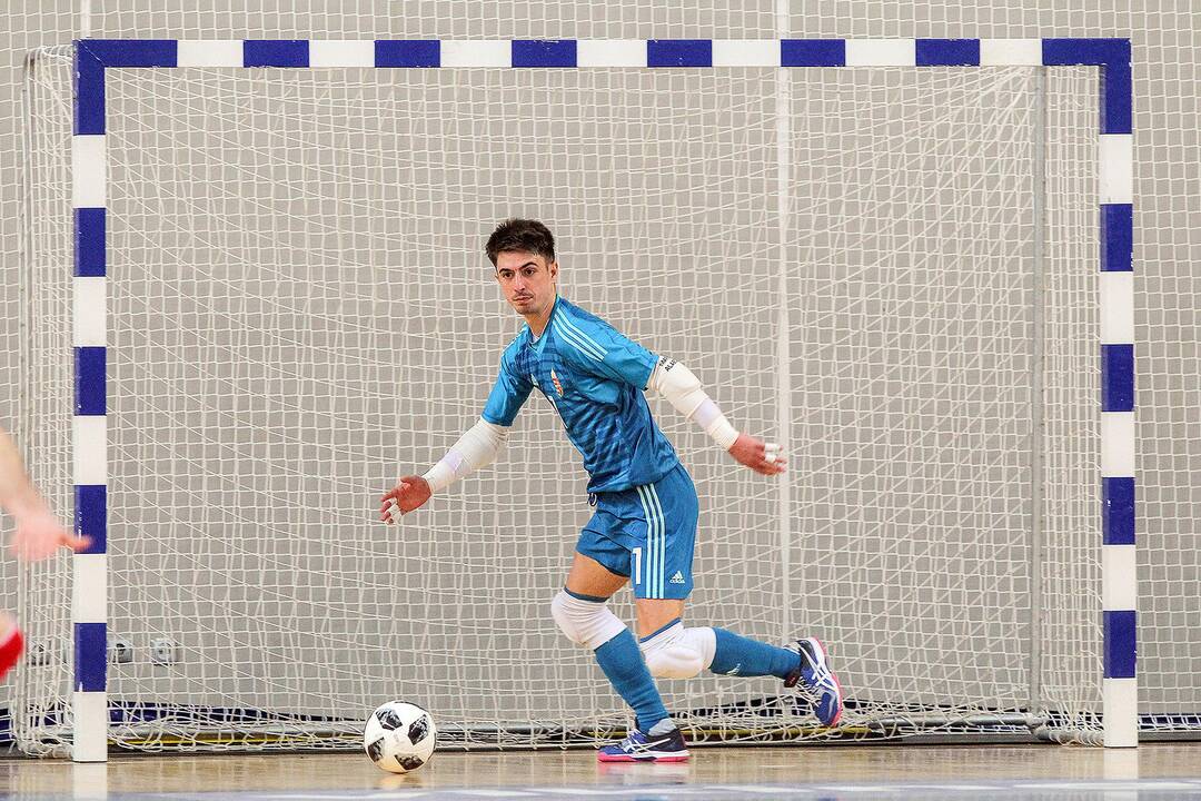 Futsalas: Lietuva – Vengrija 1:4