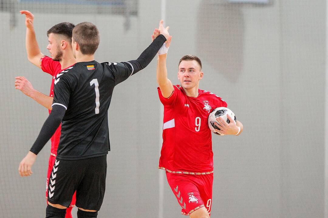 Futsalas: Lietuva – Vengrija 1:4