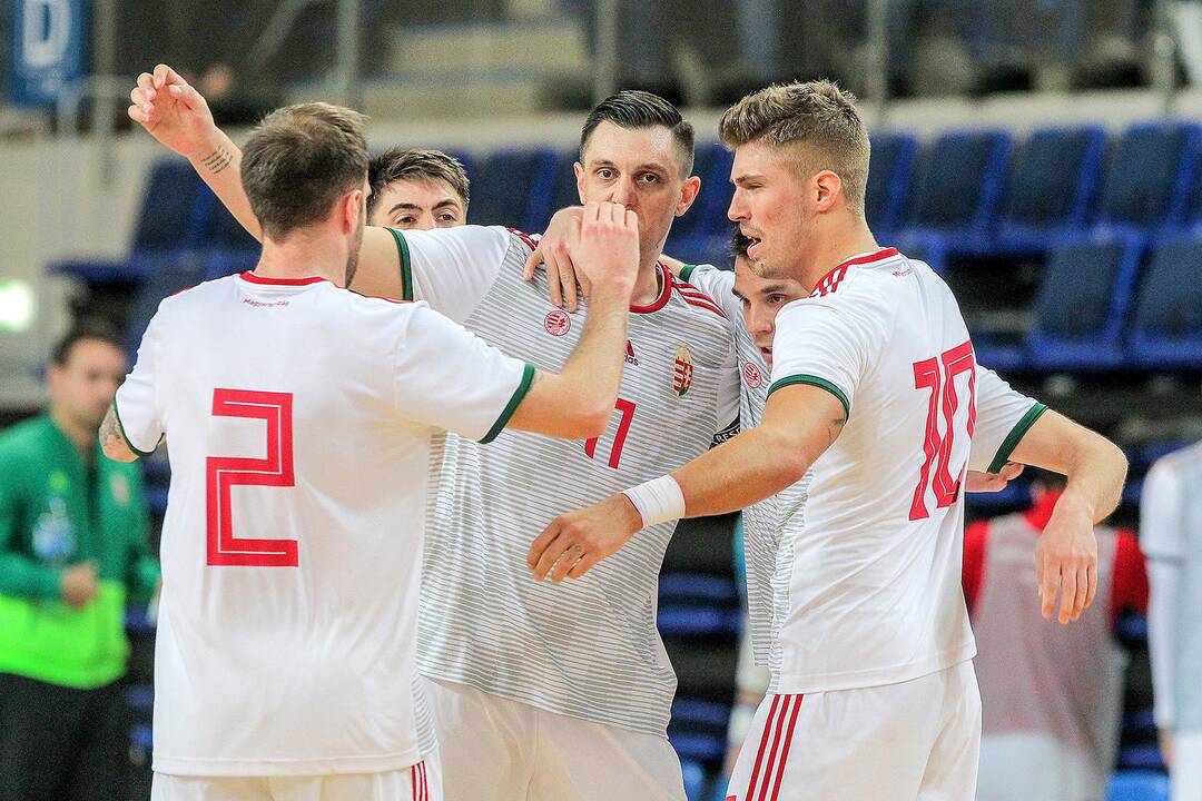 Futsalas: Lietuva – Vengrija 1:4