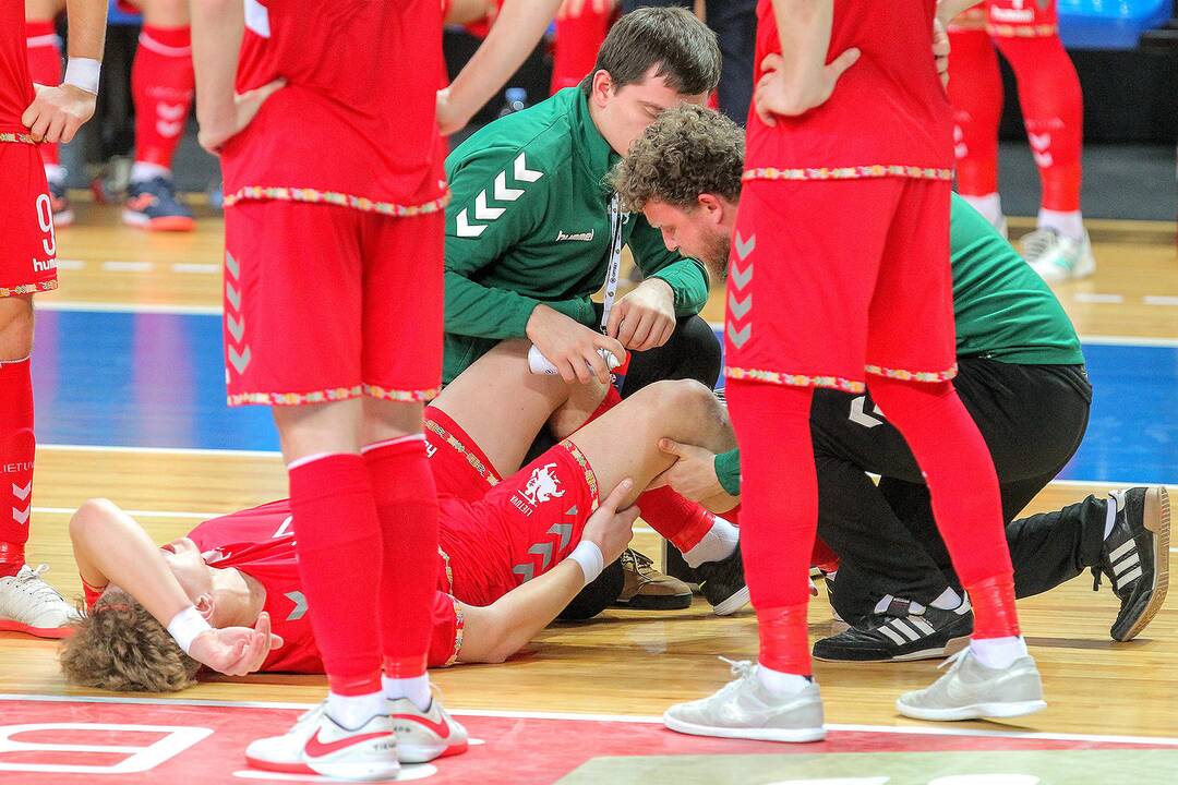 Futsalas: Lietuva – Vengrija 1:4