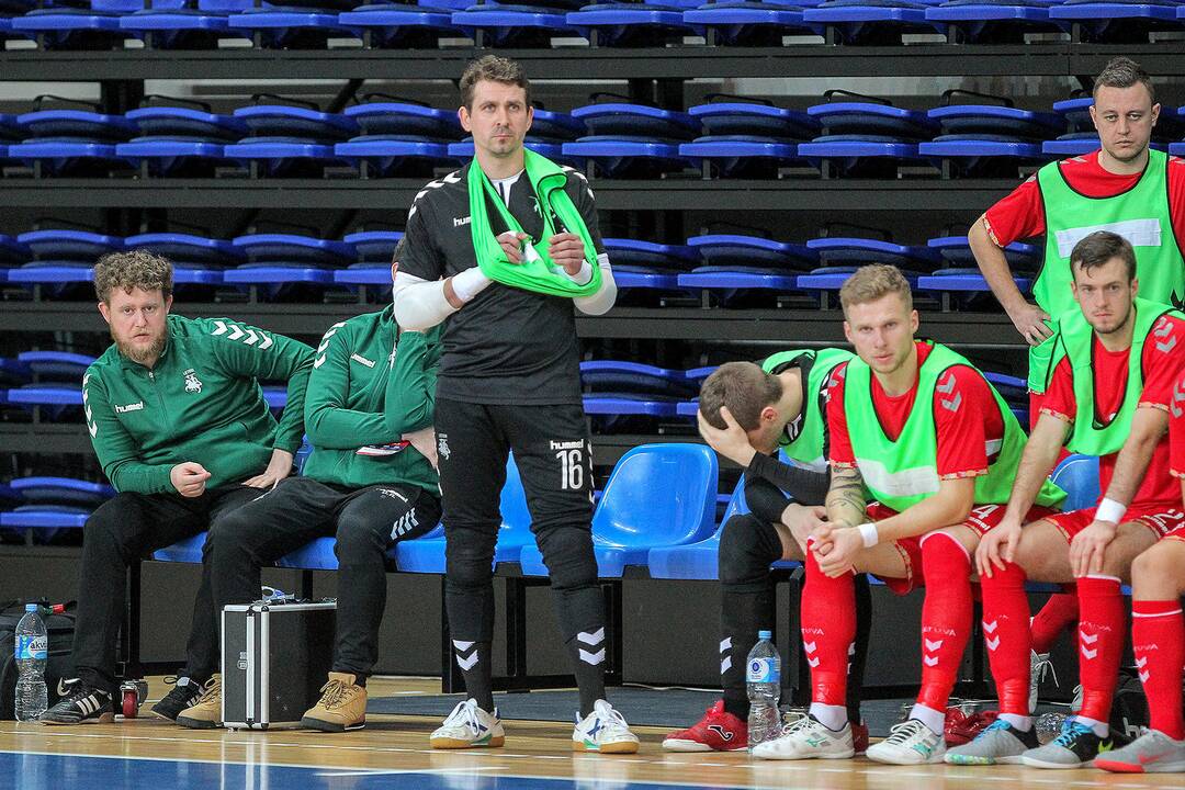 Futsalas: Lietuva – Vengrija 1:4