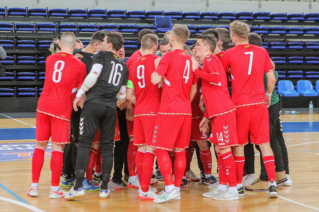 Futsalas: Lietuva – Vengrija 1:4