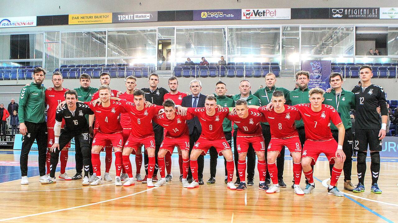 Futsalas: Lietuva – Vengrija 1:4