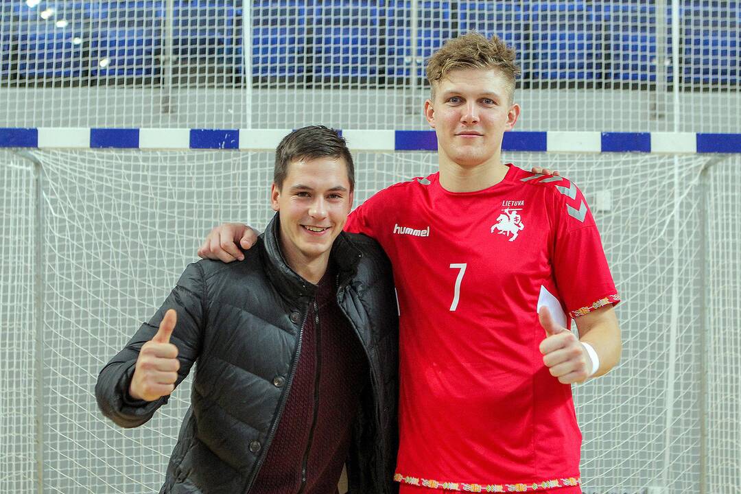 Futsalas: Lietuva – Vengrija 1:4