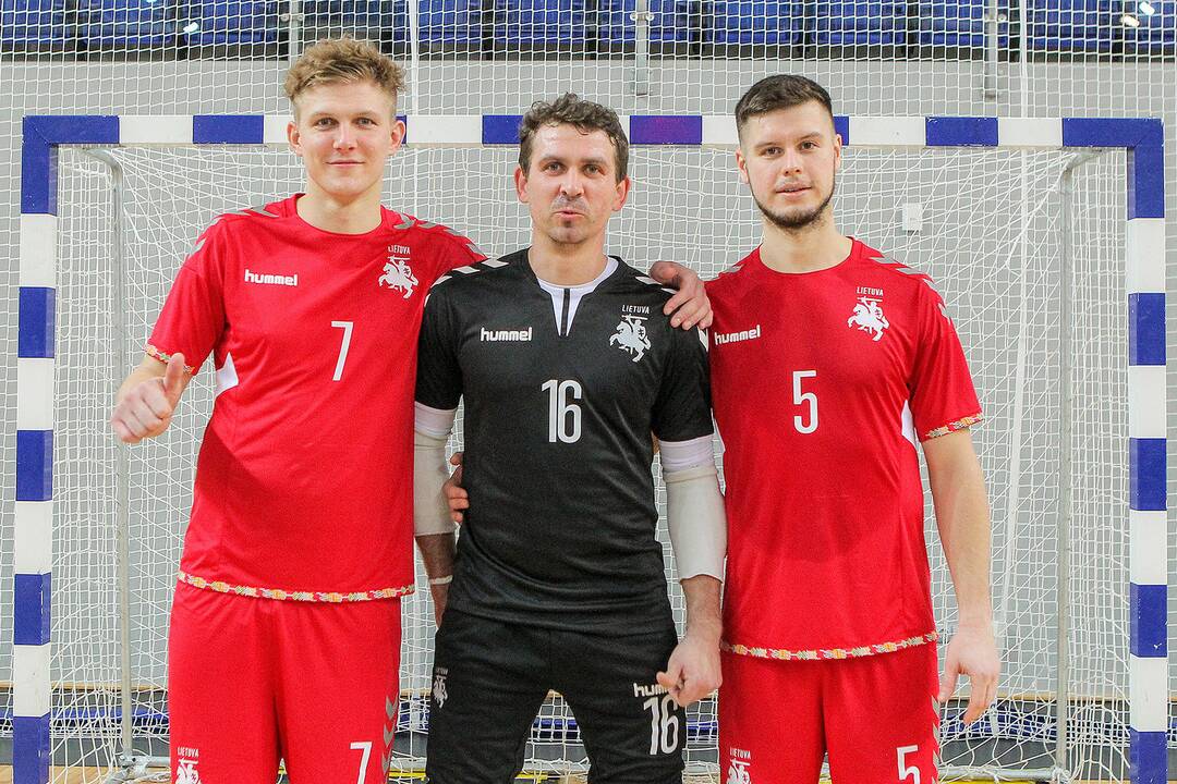 Futsalas: Lietuva – Vengrija 1:4