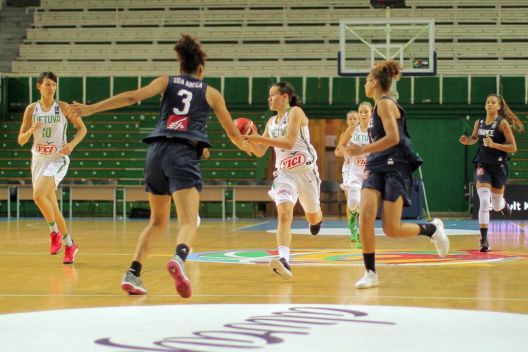 Kontrolinės. Lietuva U16 – Prancūzija U16 53:57