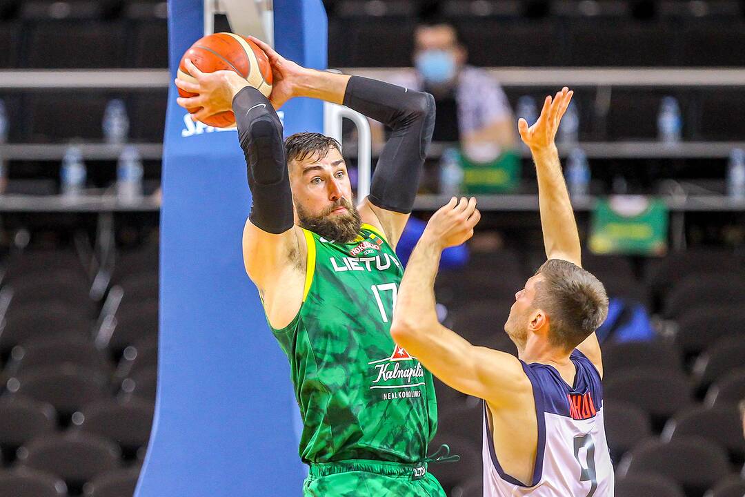 Krepšinio kontrolinės: Lietuva – Rusija 78:61