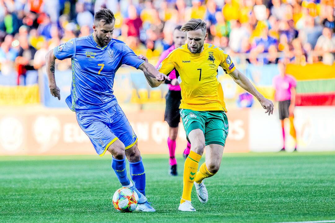 EURO 2020 atranka: Lietuva – Ukraina 0:3