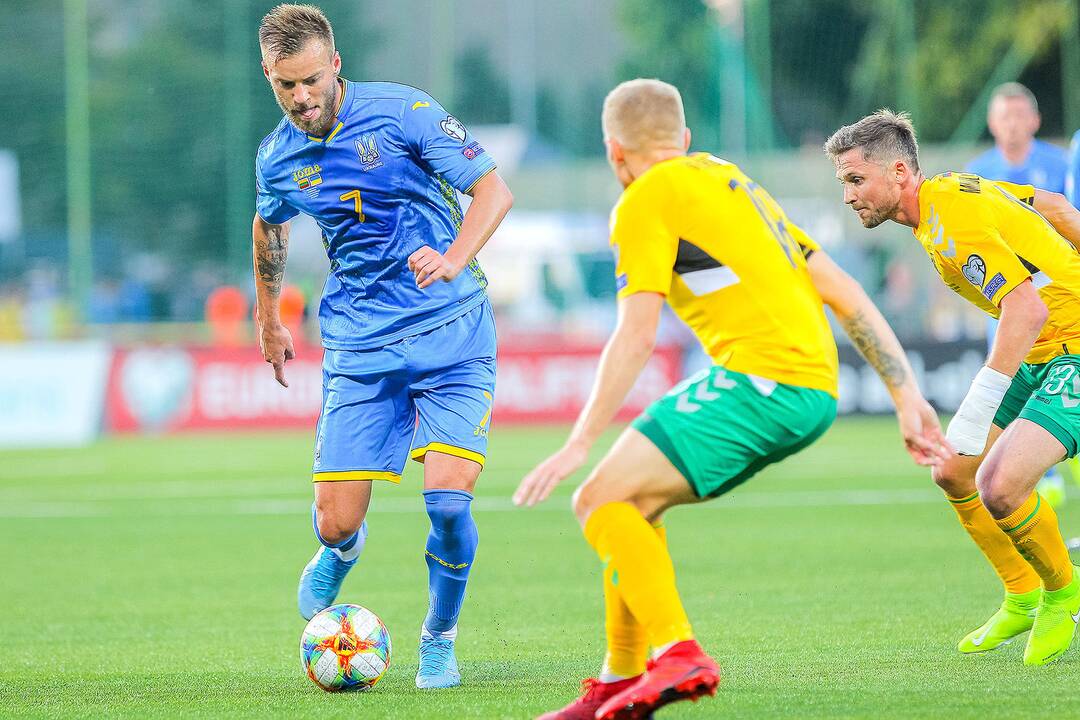 EURO 2020 atranka: Lietuva – Ukraina 0:3