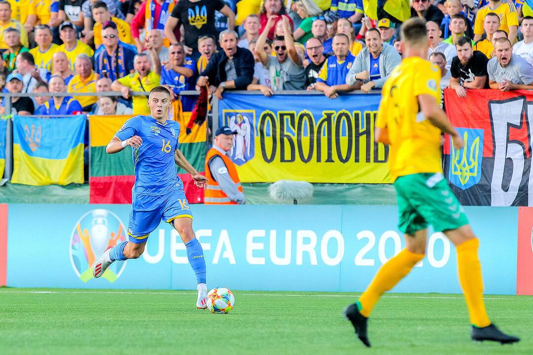 EURO 2020 atranka: Lietuva – Ukraina 0:3