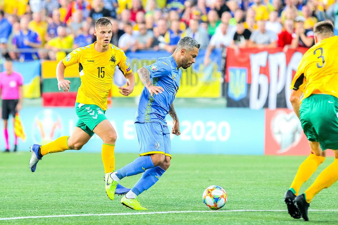 EURO 2020 atranka: Lietuva – Ukraina 0:3