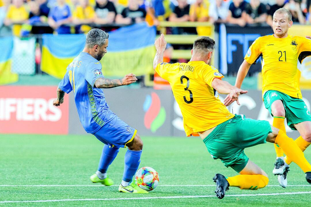 EURO 2020 atranka: Lietuva – Ukraina 0:3