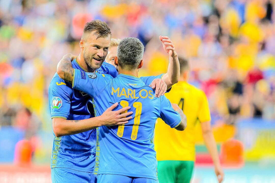 EURO 2020 atranka: Lietuva – Ukraina 0:3