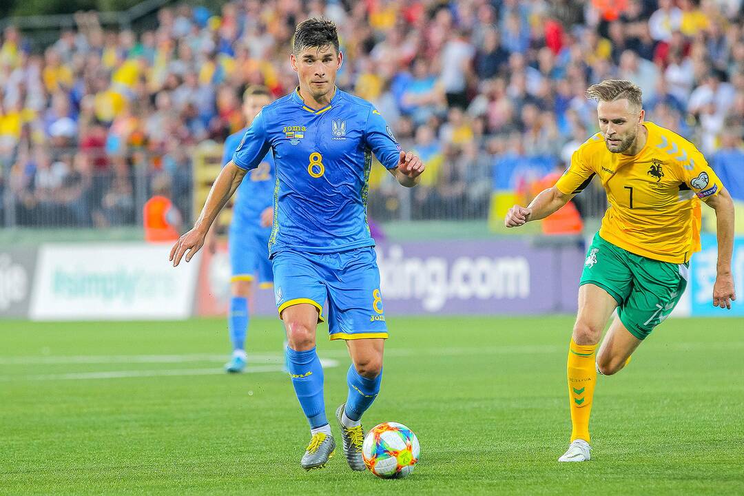 EURO 2020 atranka: Lietuva – Ukraina 0:3