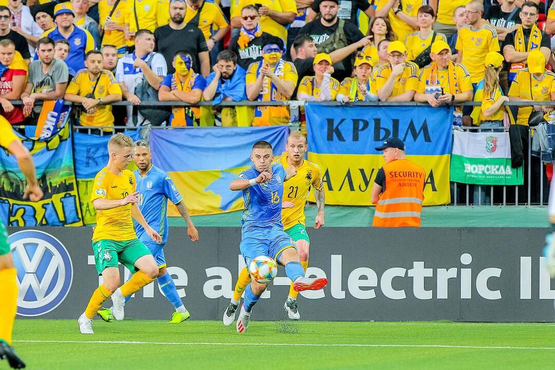 EURO 2020 atranka: Lietuva – Ukraina 0:3