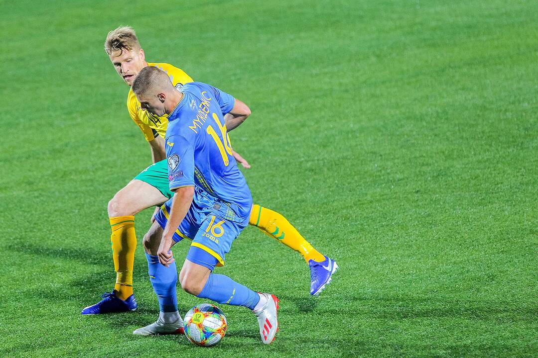 EURO 2020 atranka: Lietuva – Ukraina 0:3