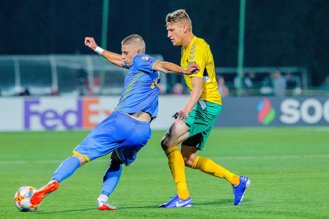 EURO 2020 atranka: Lietuva – Ukraina 0:3