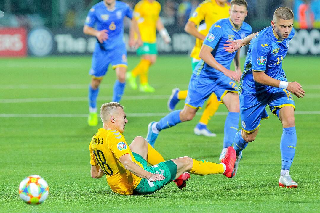 EURO 2020 atranka: Lietuva – Ukraina 0:3