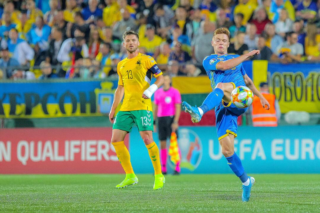 EURO 2020 atranka: Lietuva – Ukraina 0:3