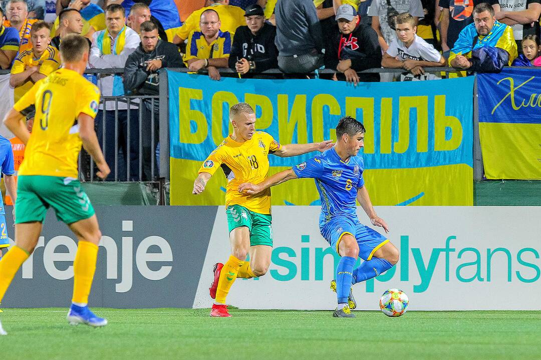 EURO 2020 atranka: Lietuva – Ukraina 0:3