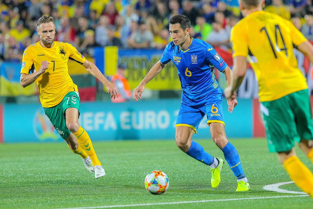EURO 2020 atranka: Lietuva – Ukraina 0:3