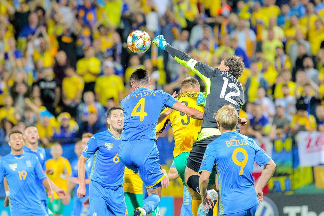 EURO 2020 atranka: Lietuva – Ukraina 0:3