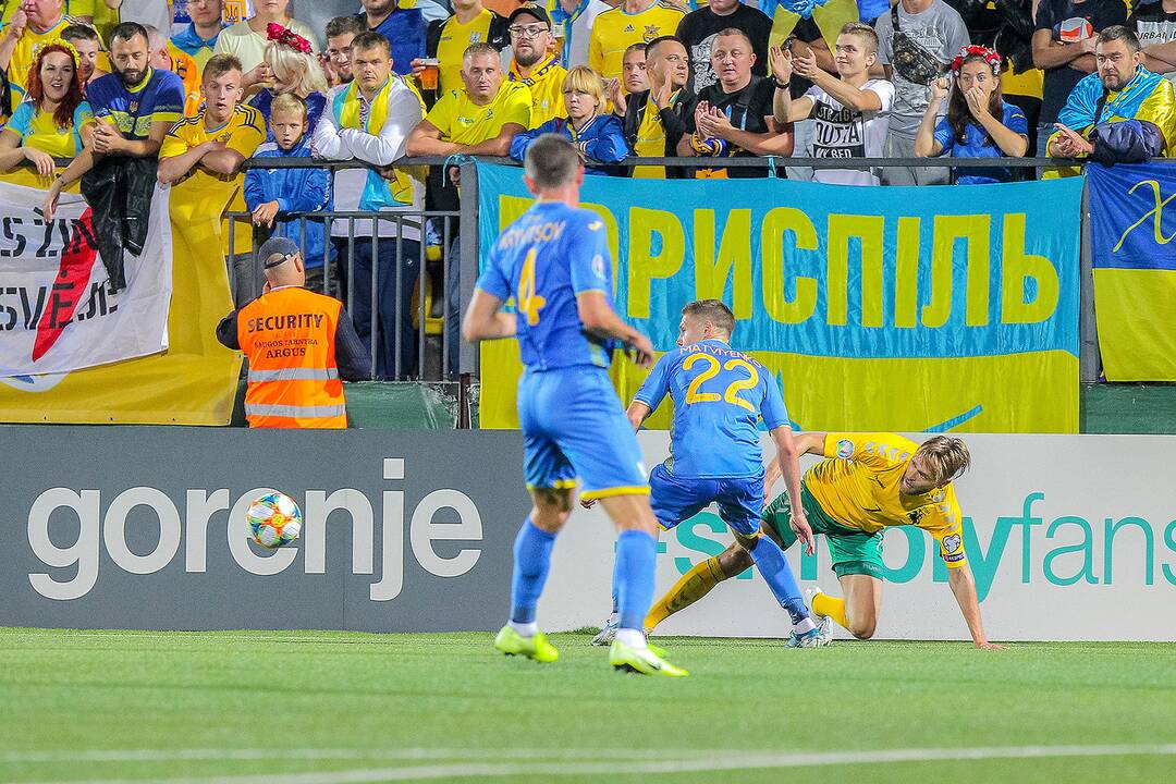 EURO 2020 atranka: Lietuva – Ukraina 0:3