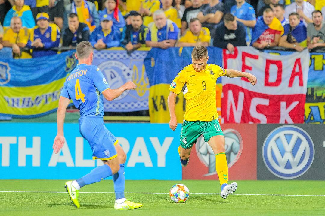 EURO 2020 atranka: Lietuva – Ukraina 0:3