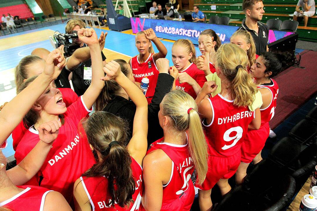 Lietuva – Danija 71:58. Merginų U16 EČ