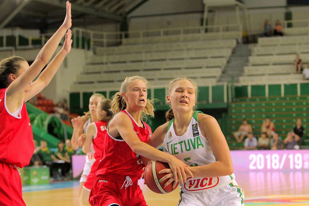 Lietuva – Danija 71:58. Merginų U16 EČ