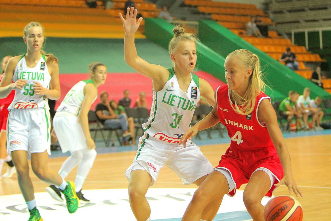 Lietuva – Danija 71:58. Merginų U16 EČ