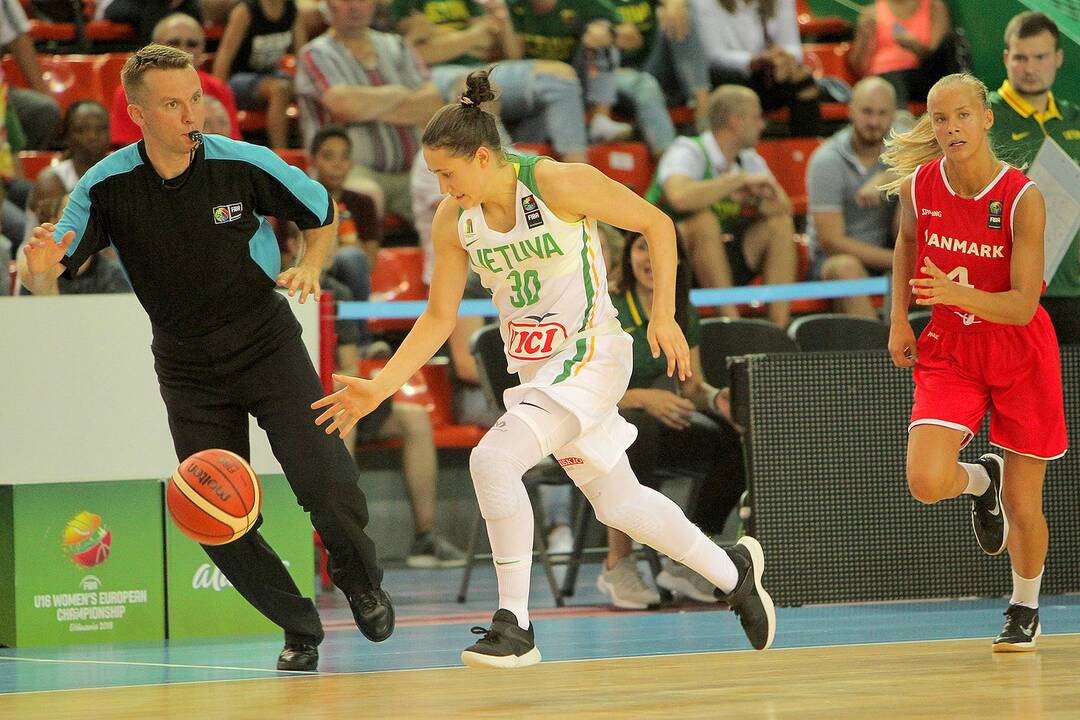 Lietuva – Danija 71:58. Merginų U16 EČ