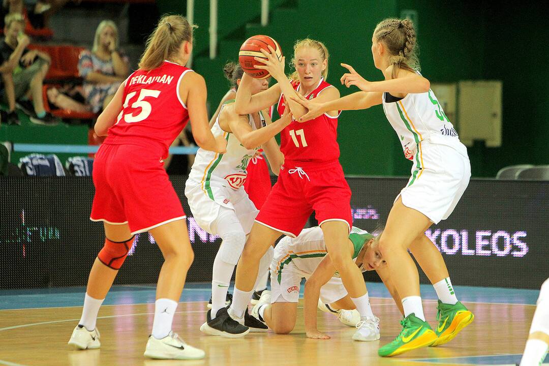 Lietuva – Danija 71:58. Merginų U16 EČ
