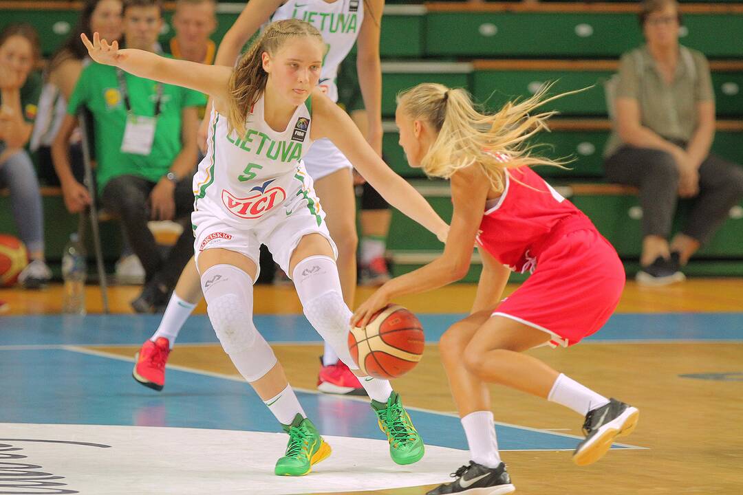 Lietuva – Danija 71:58. Merginų U16 EČ