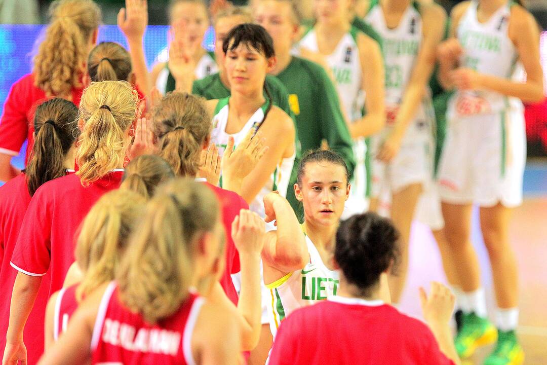 Lietuva – Danija 71:58. Merginų U16 EČ