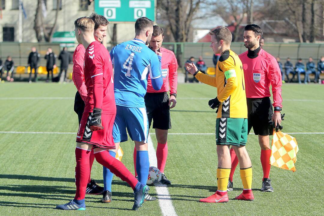 Futbolo kontrolinės: „Stumbras“ – Lietuva U21 0:2