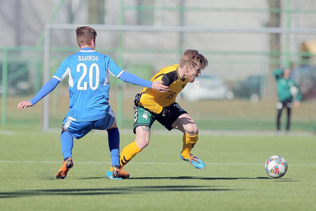 Futbolo kontrolinės: „Stumbras“ – Lietuva U21 0:2