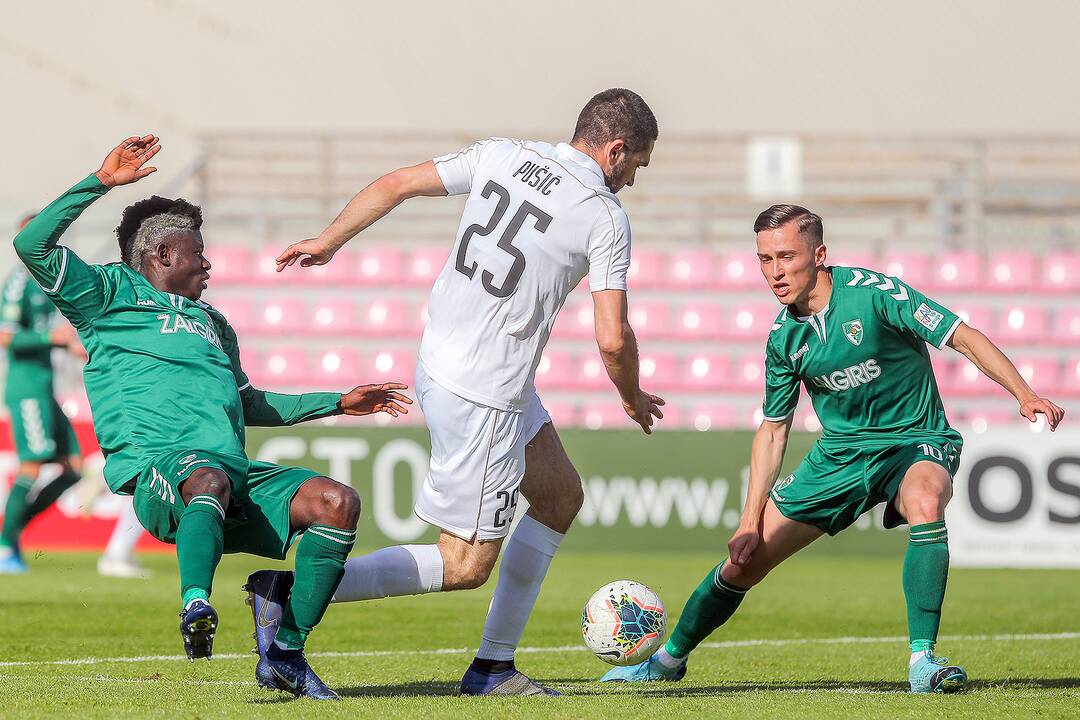 A lyga. „Sūduva“ – „Kauno Žalgiris“ 1:0