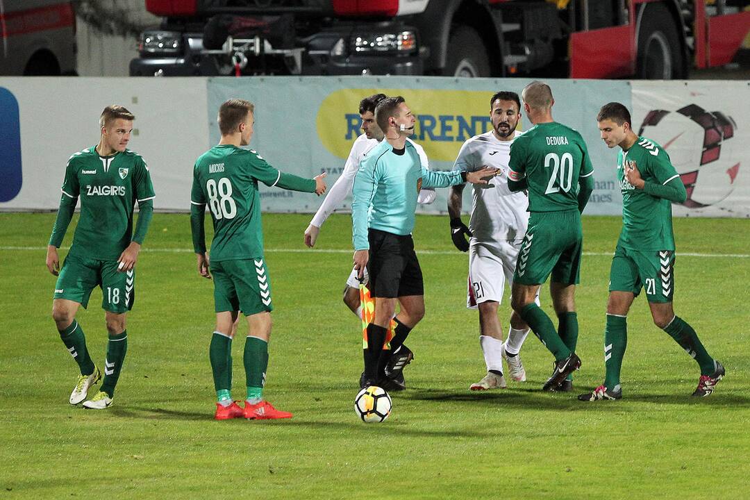 A lyga: „Sūduva“ – „Kauno Žalgiris“ 1:0